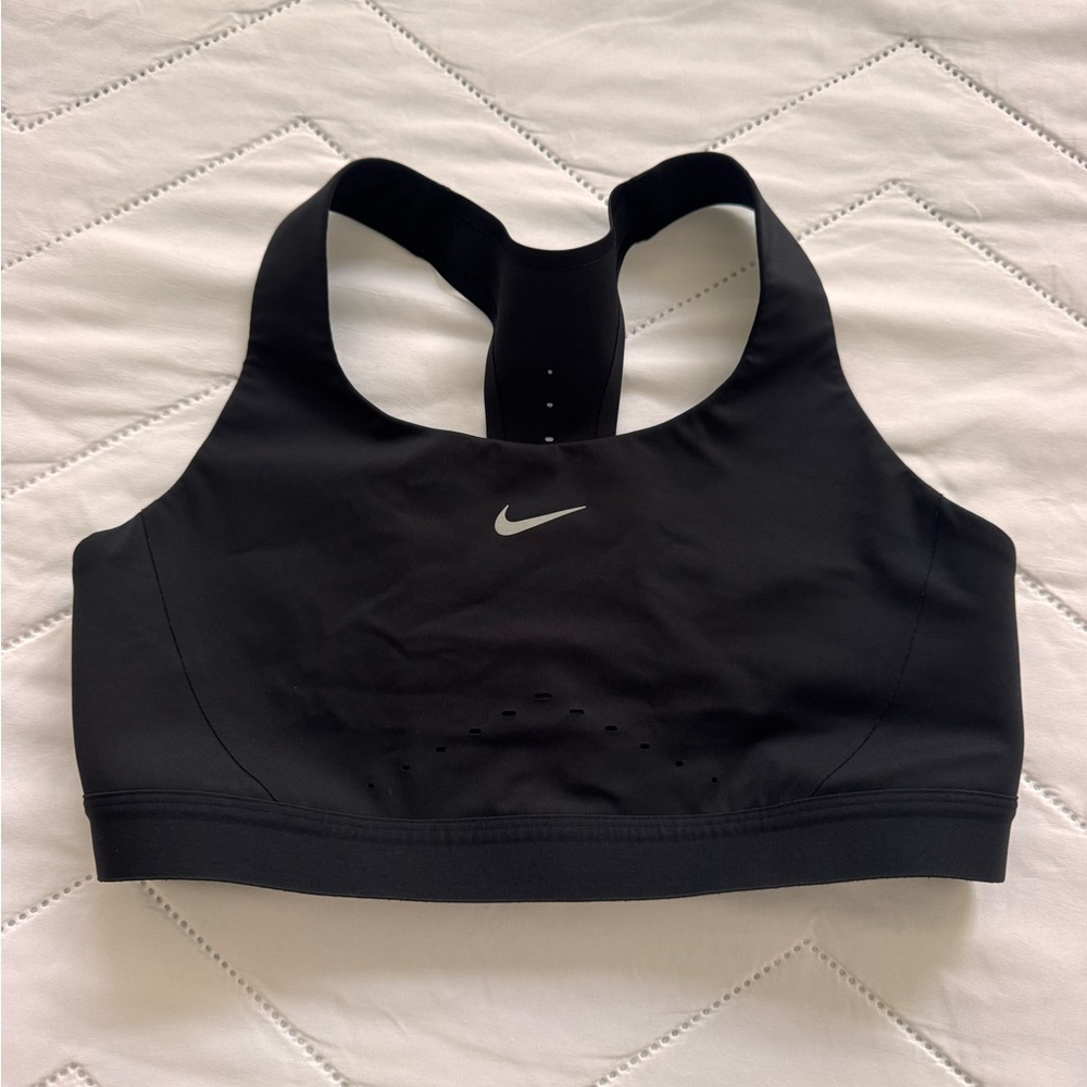 Nike Black Racerback Performance Sports Bra